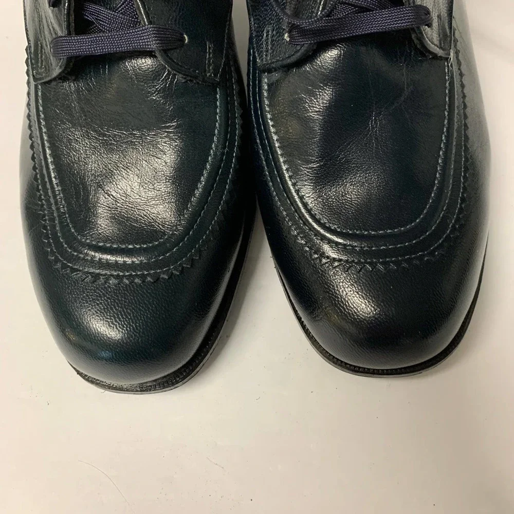 Barefoot Freedom Vintage Leather Granny Oxfords Women's‎ Size 5.5C NWOB
